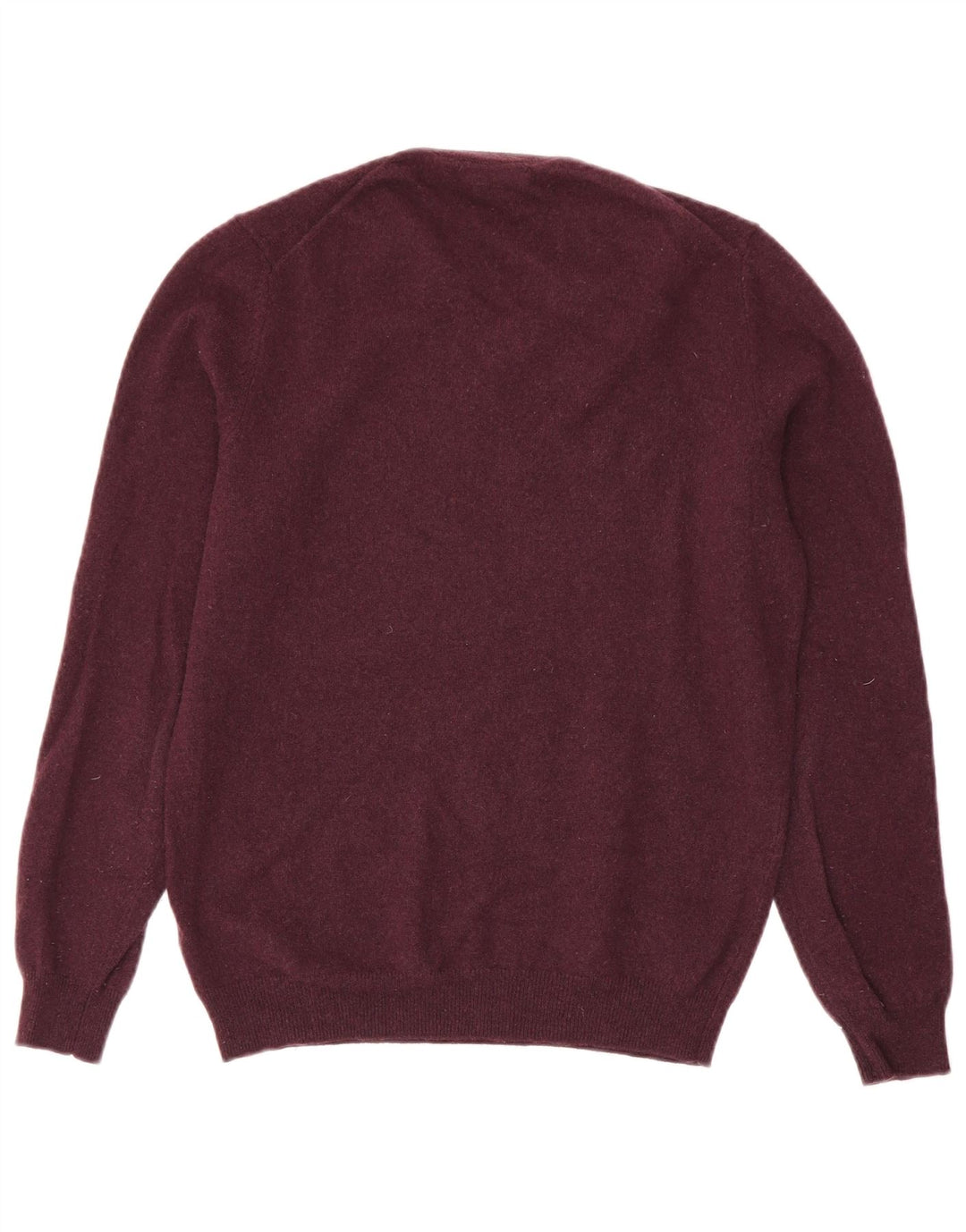 Massimo Dutti Herre V-hals sweater Medium Burgundy