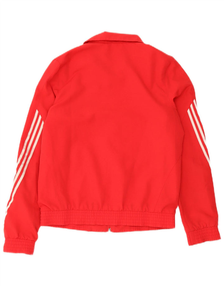 Adidas Pige Træningsdragt Topjakke 13-14 År Rød Polyester