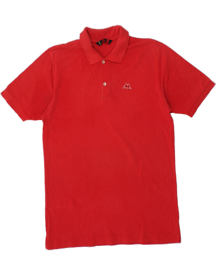 KAPPA Mens Polo Shirt Large Red Cotton Vintage Kappa and Second-Hand Kappa from Messina Hembry 