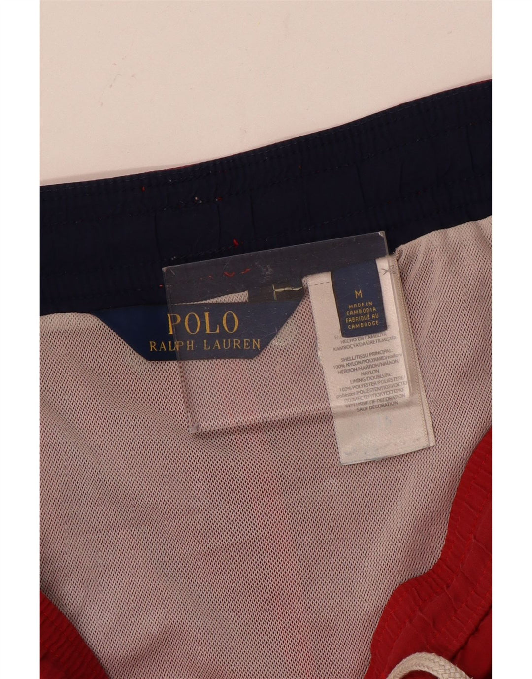 Polo Ralph Lauren Badeshorts til mænd Medium rød nylon