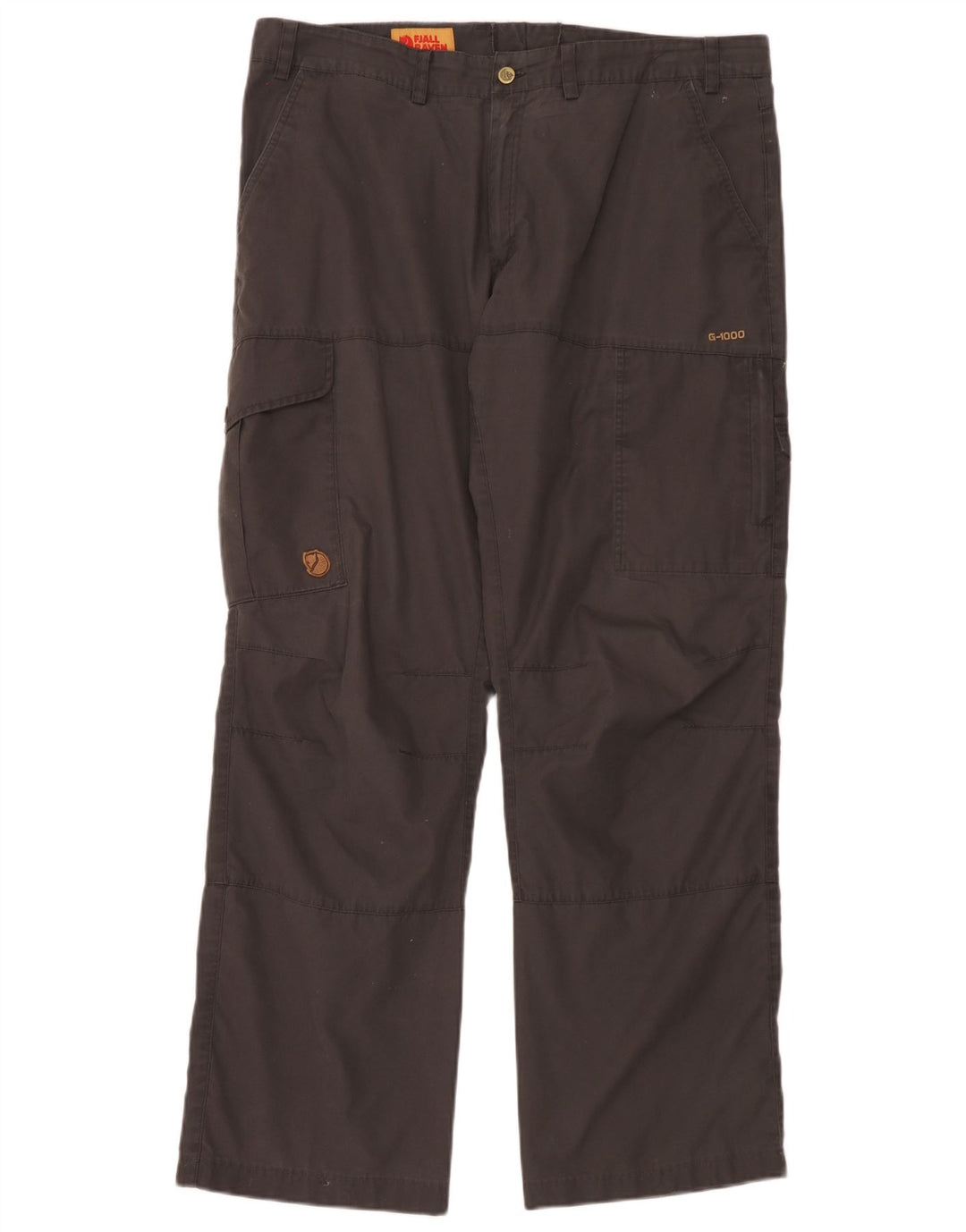 Fjall Raven Herre Straight Cargo Bukser W38 L32 Brun Polyester