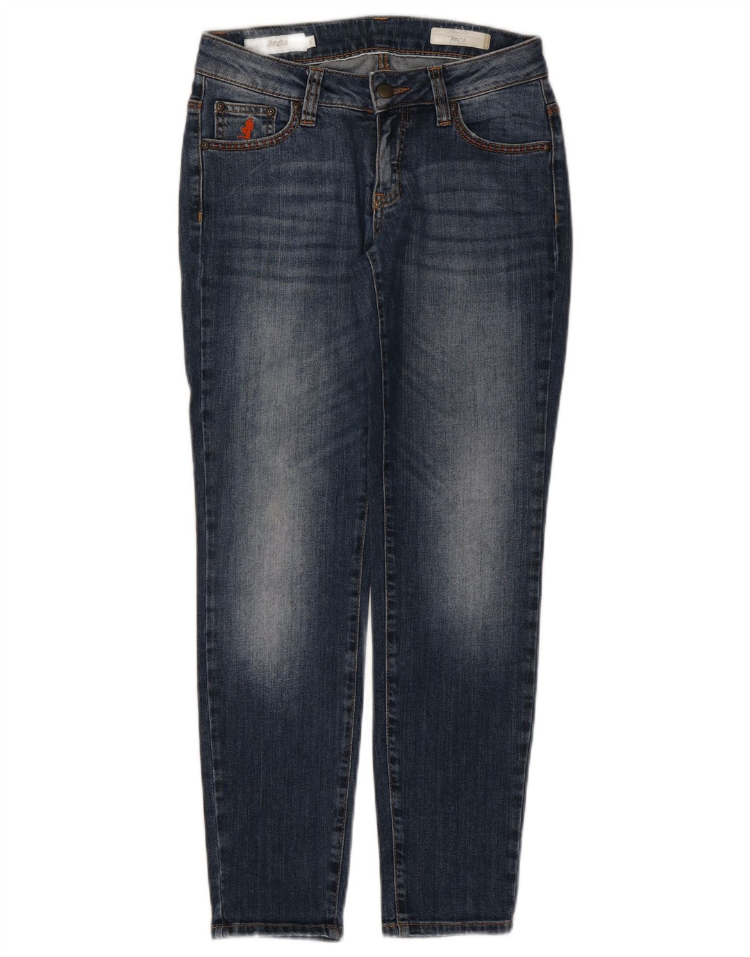 Marlboro Classics Dame Slim Jeans W26 L27 Blå Bomuld
