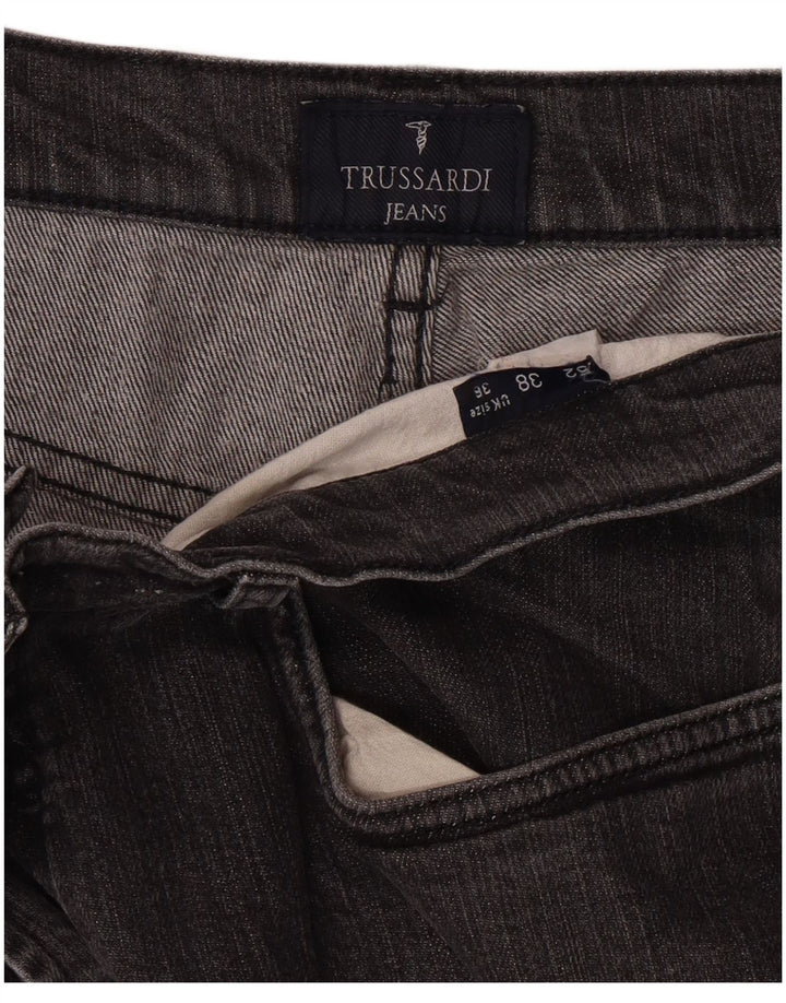TRUSSARDI Straight jeans til mænd W36 L29 Grå