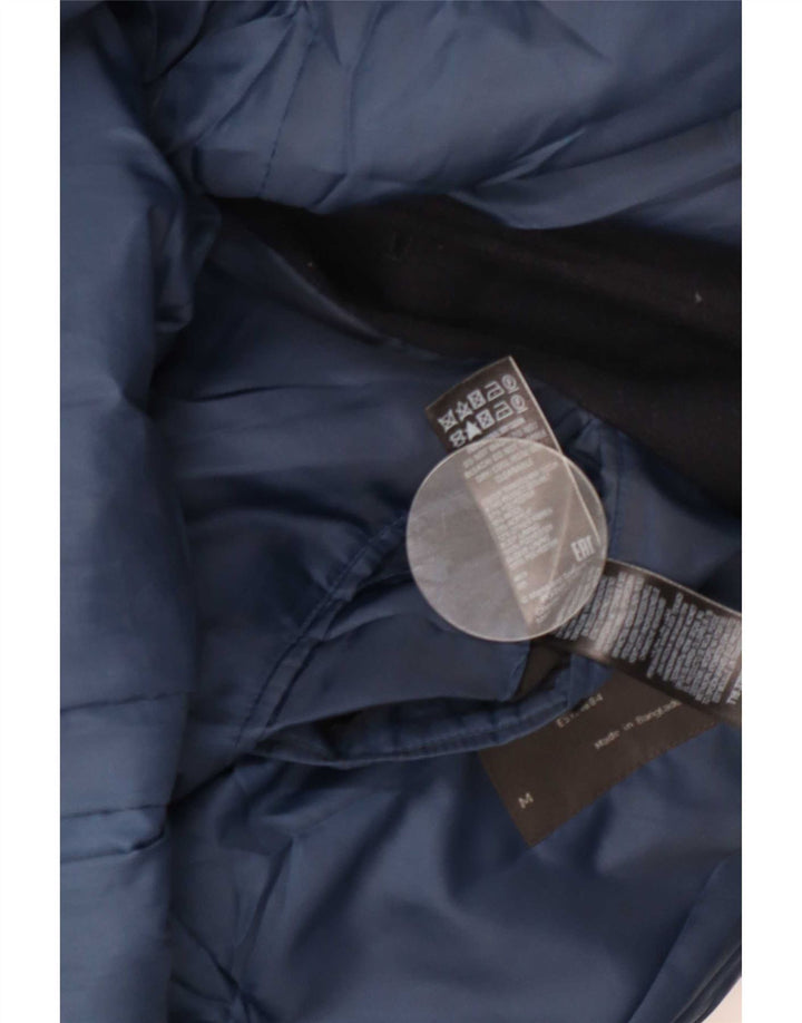 Marks & Spencer Herre Overfrakke UK 38 Medium Navy Blue Polyester