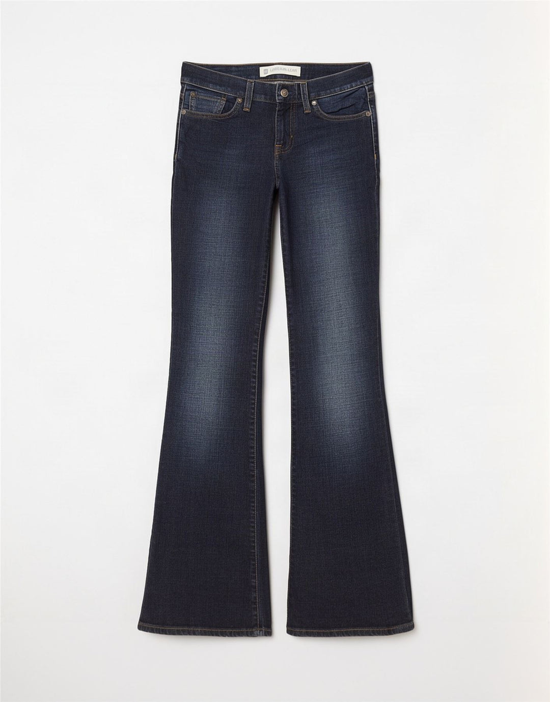 Gap Dame Long Bootcut Jeans W26 L32 Marineblå Bomuld