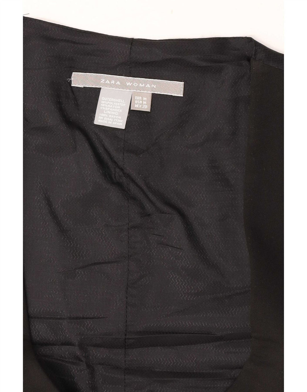 Zara Damevest UK 12 Medium Sort Polyester