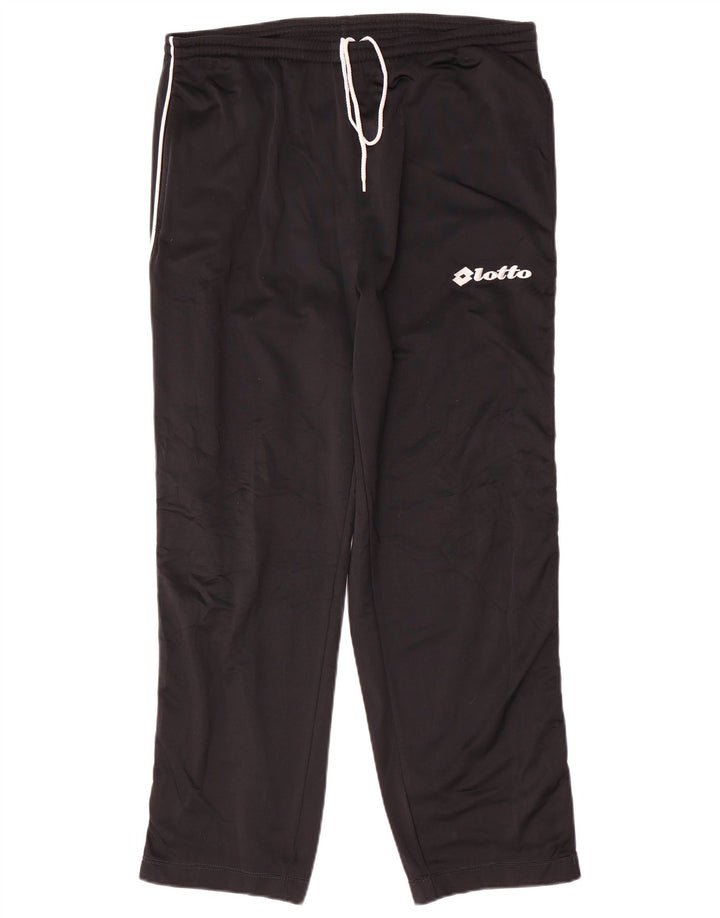 Lotto Træningsdragtsbukser til mænd UK 40/42 Large Black Polyester