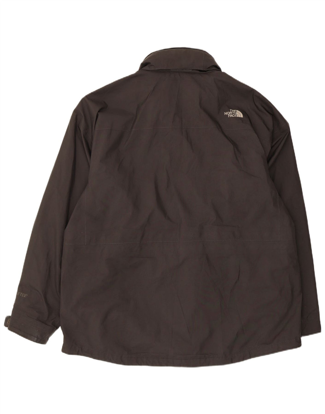 The North Face Regnjakke med hætte til mænd UK 44 2XL Sort Polyester