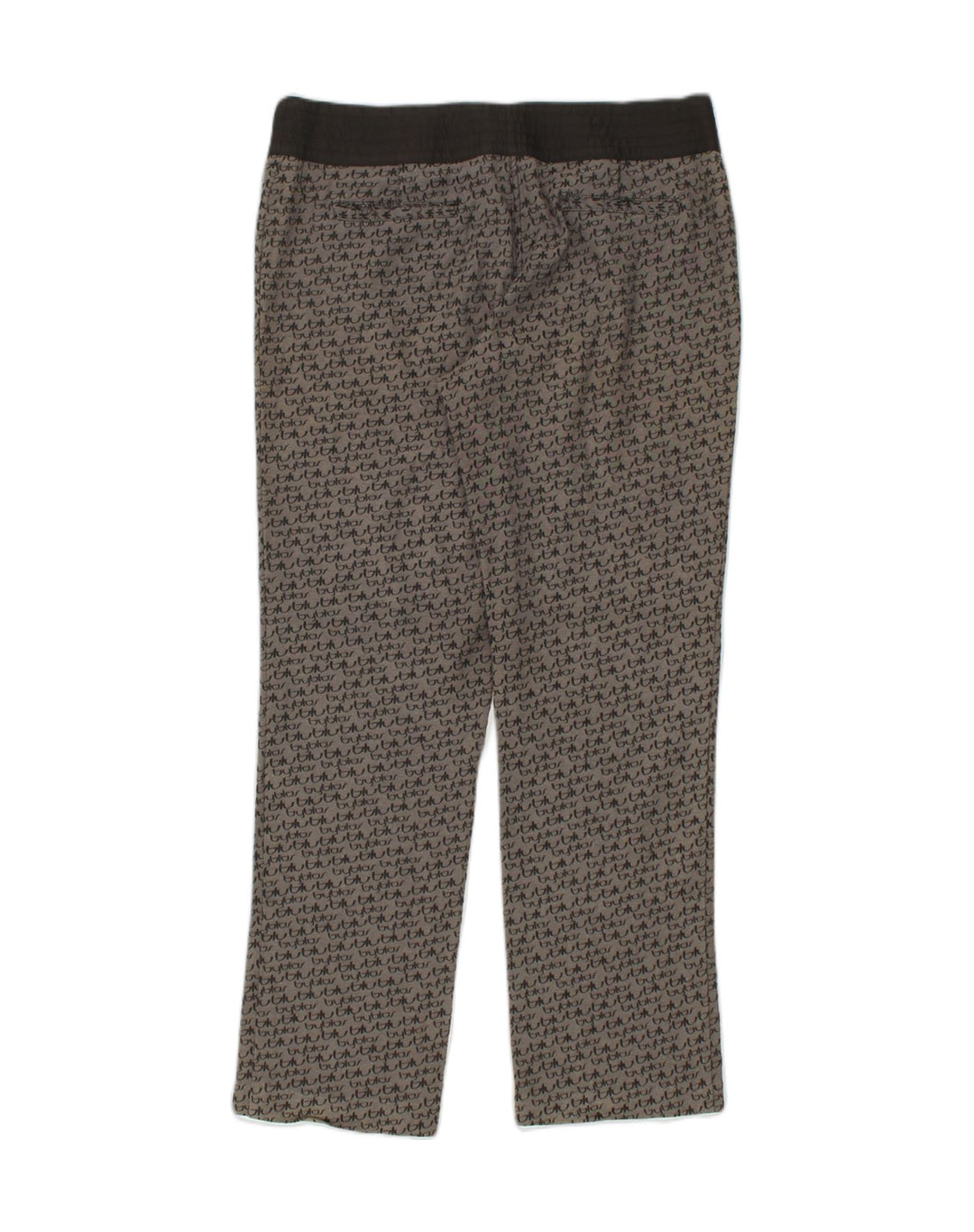 BYBLOS Womens Straight Casual Trousers W33 L30  Grey | Vintage Byblos | Thrift | Second-Hand Byblos | Used Clothing | Messina Hembry 