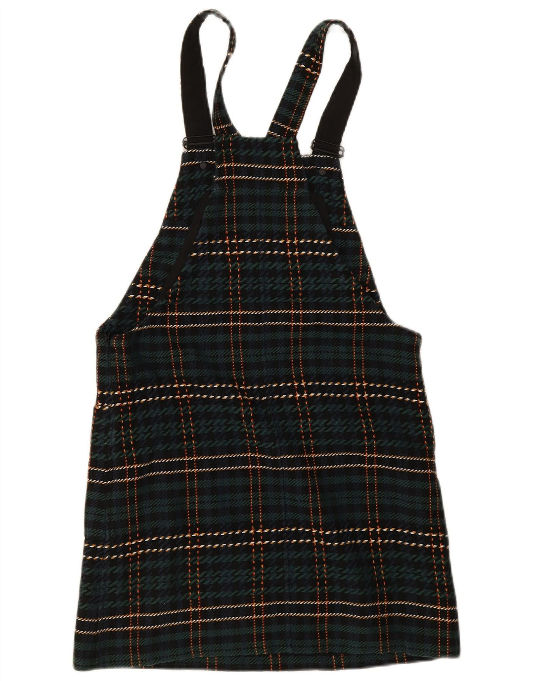 Jack Wills Damebukserkjole UK 8 Lille Grøn Plaid Polyester