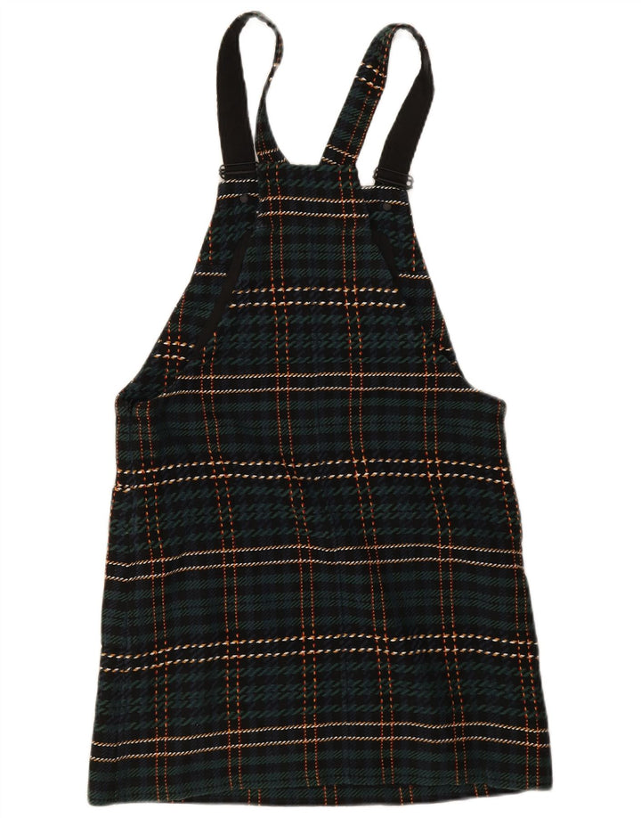 Jack Wills Damebukserkjole UK 8 Lille Grøn Plaid Polyester