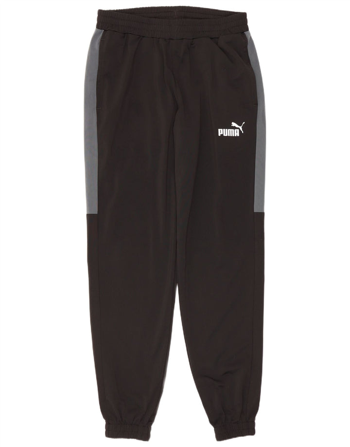 PUMA Træningsdragt til mænd Joggers Medium Sort Colourblock Polyester