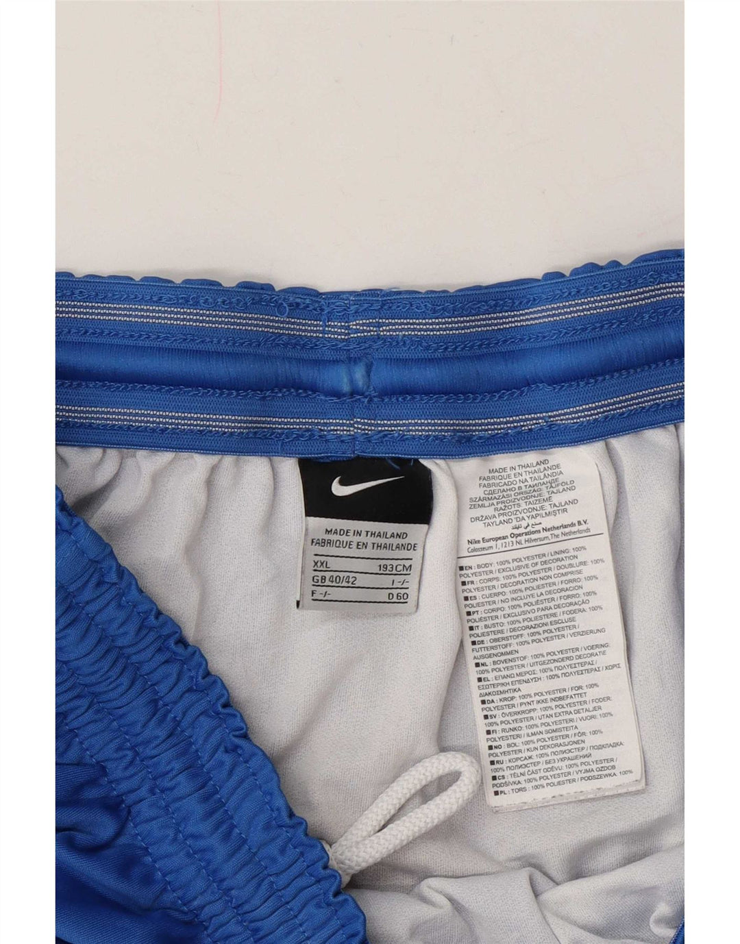 Nike sportsshorts til mænd 2XL blå polyester