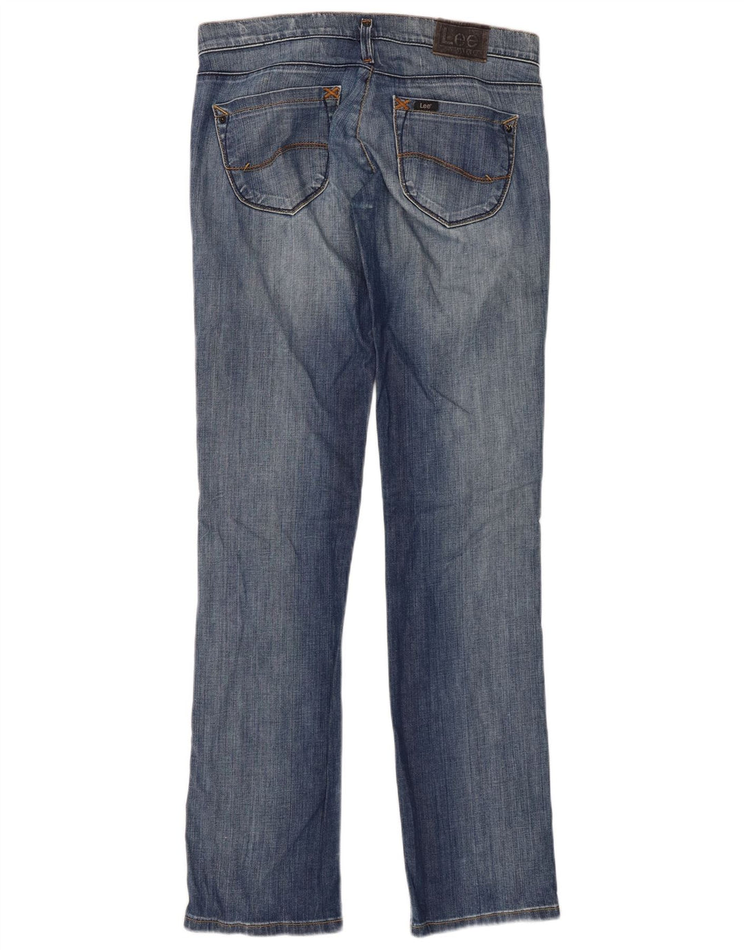 LEE Dame Lynn Slim Jeans W28 L33 Blå Bomuld