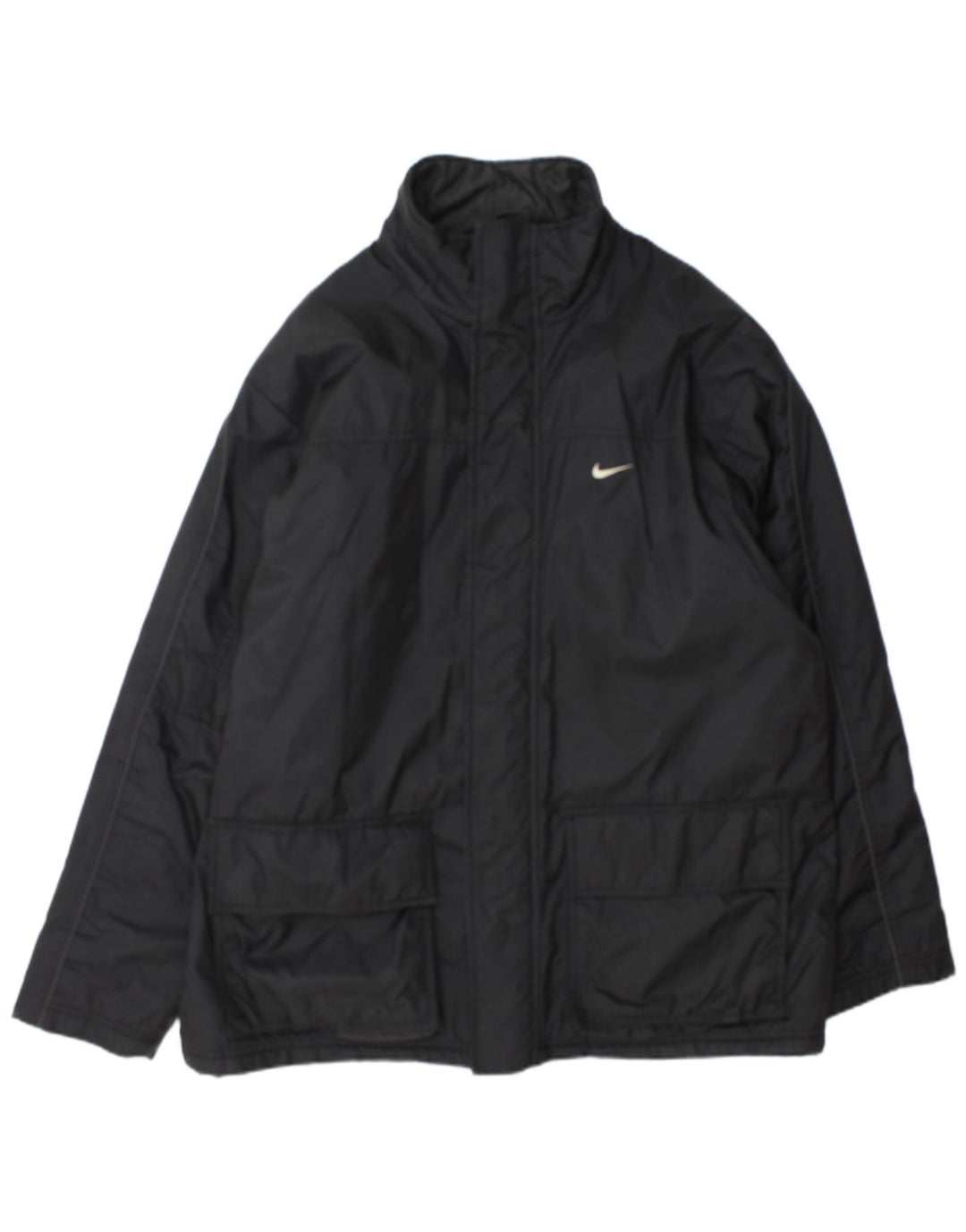 Nike Herre Windbreaker Jacket UK 45/47 XL Sort Nylon