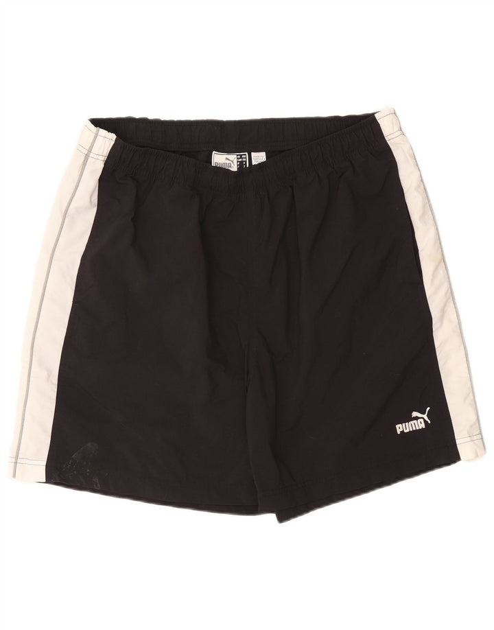 PUMA Sportsshorts til mænd 2XL Sort Colourblock Nylon