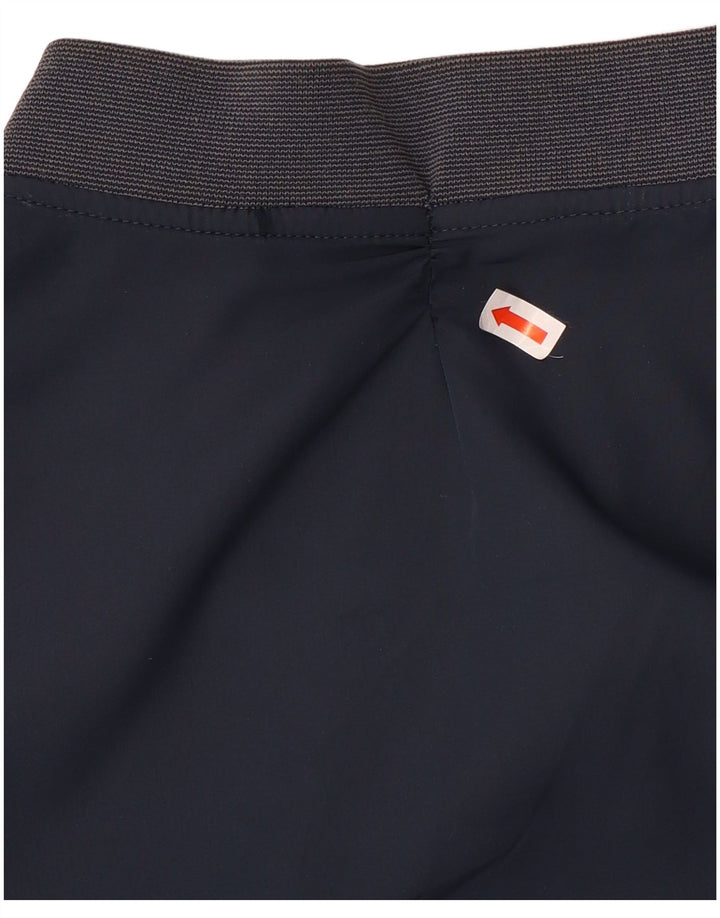Marks & Spencer Herre Bomber Jacket UK 40 Large Navy Blue Polyester