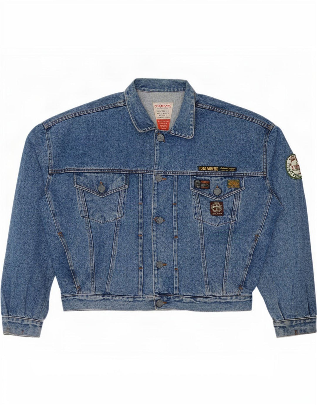Chambers Herre denimjakke UK 42 XL Blå