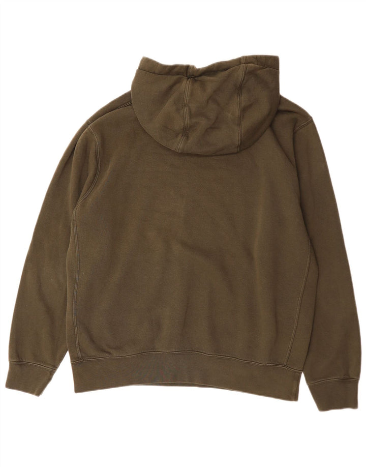Nike Herre grafisk hættetrøje Jumper Medium Khaki Bomuld