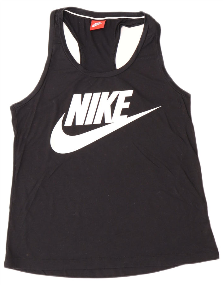 NIKE Grafisk Vest-top til kvinder DK 10 Lille Sort