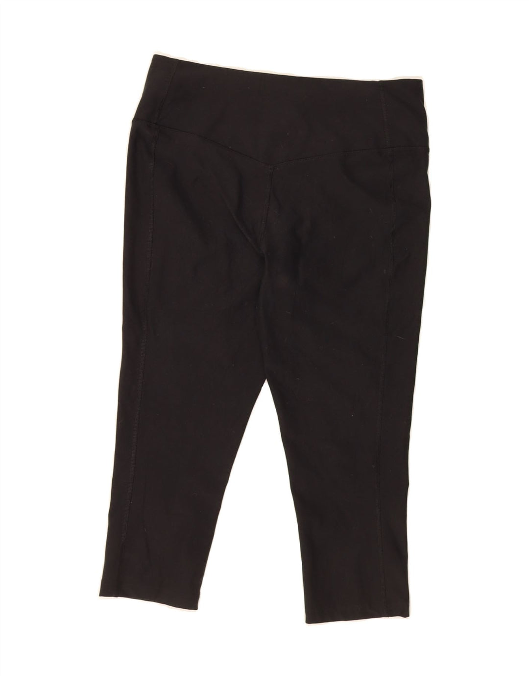 NIKE Womens Dri Fit Capri Leggings UK 12 Medium  Black Polyester Vintage Nike and Second-Hand Nike from Messina Hembry 