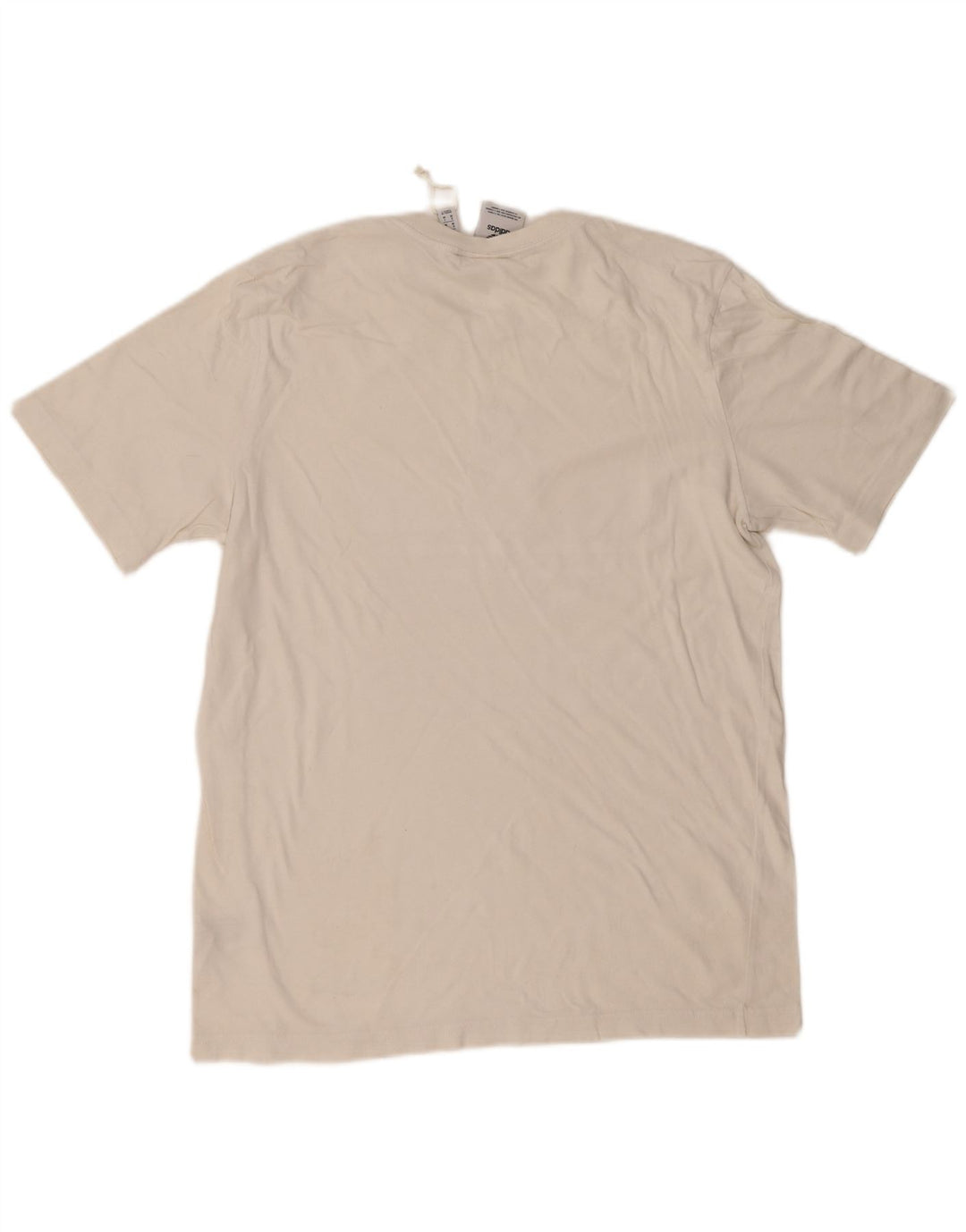 Adidas Grafisk T-shirt top til mænd Medium hvid bomuld