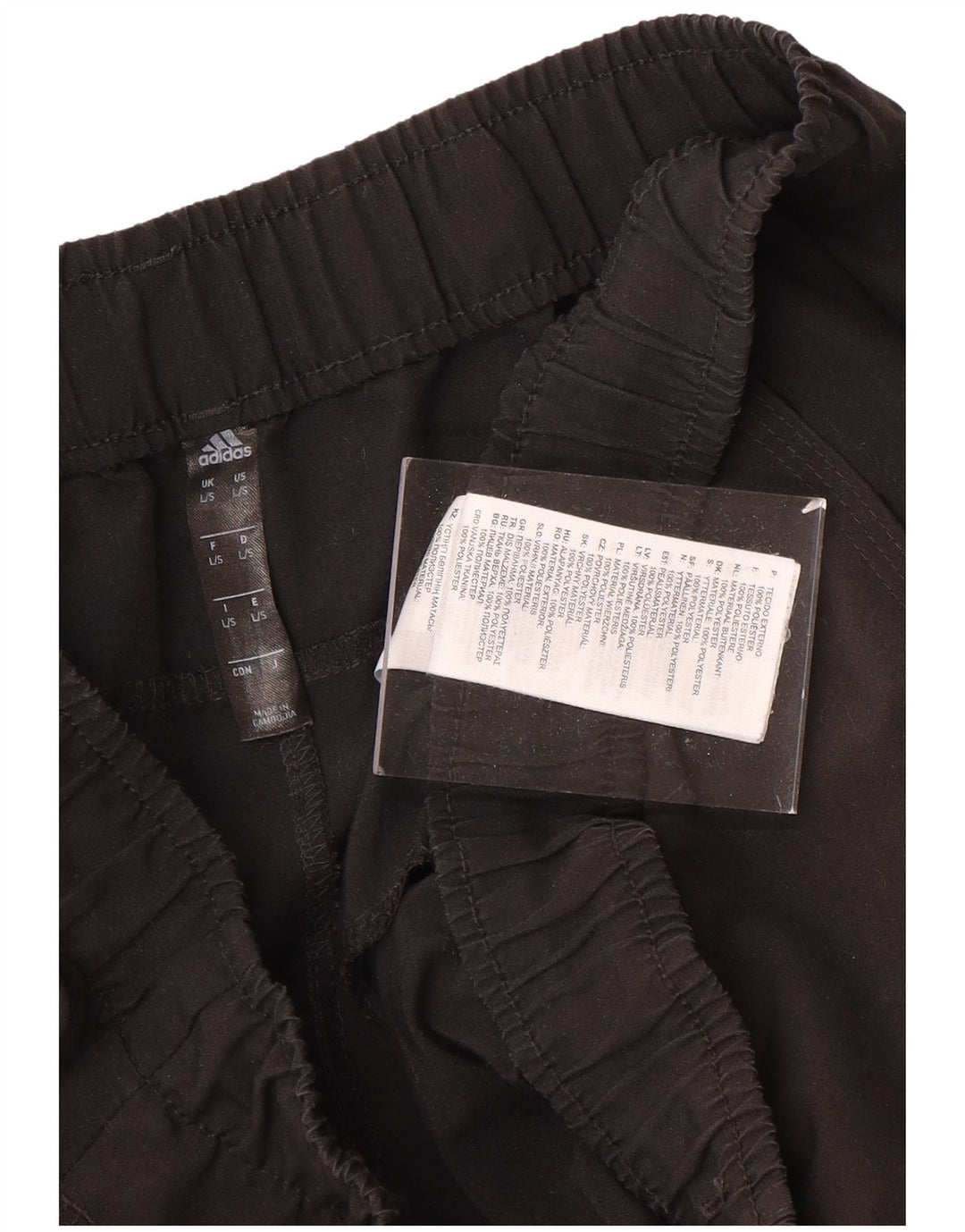 ADIDAS Træningsdragt til mænd Joggers Stor sort polyester