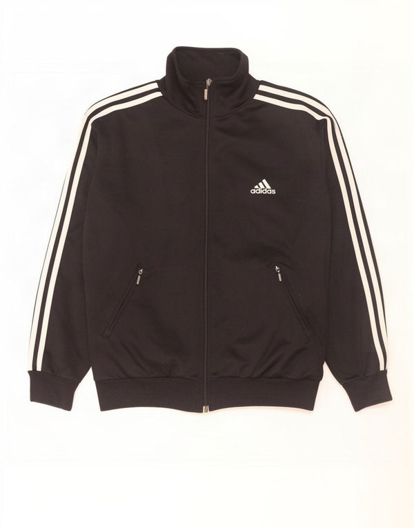 Adidas Herre Loose Fit træningsdragt Topjakke UK 36/38 Small Black