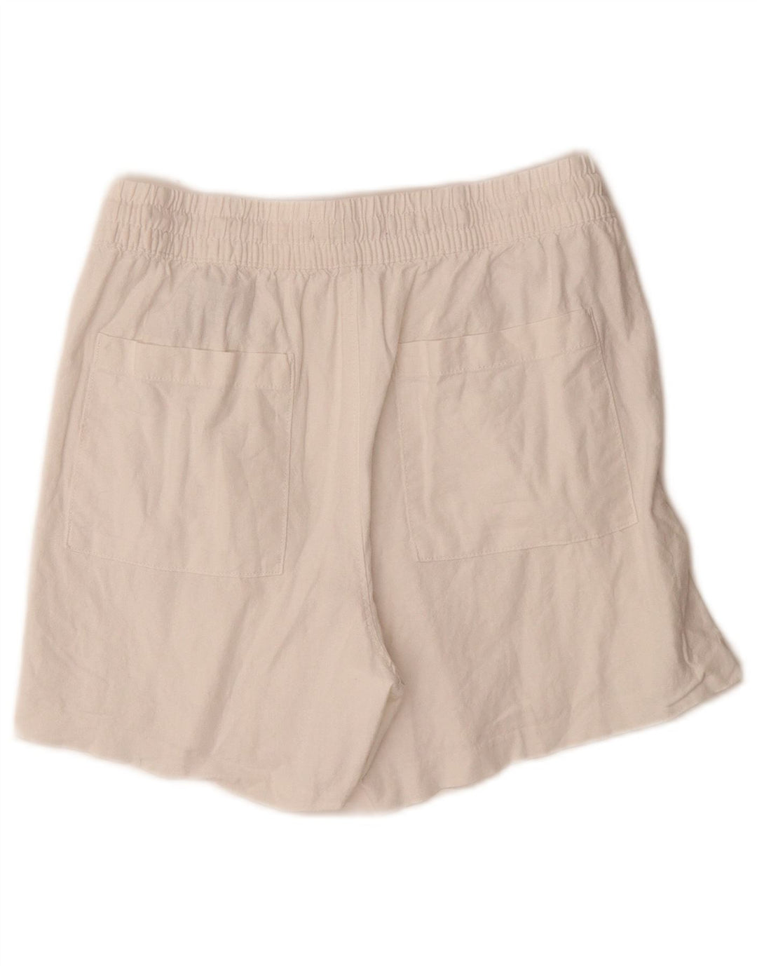 Marks & Spencer Chino Shorts til kvinder UK 10 Small W28 White Linen