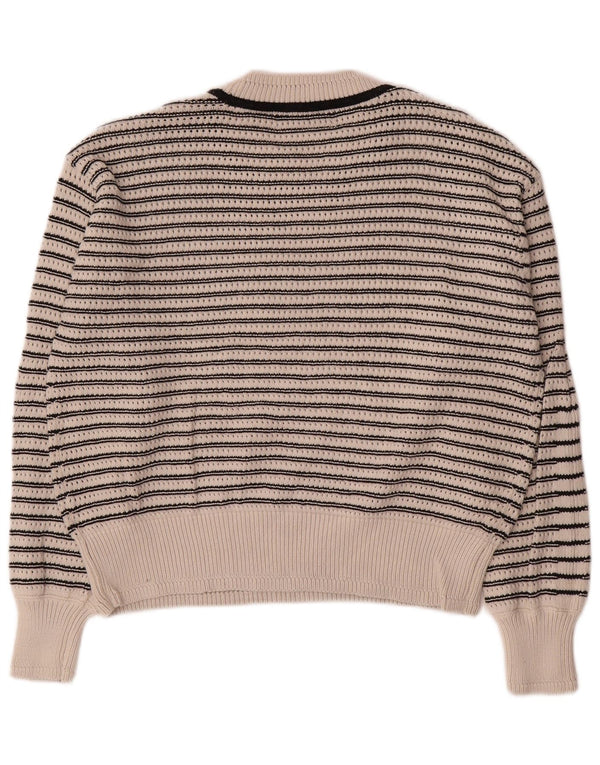 Marks & Spencer Dame sweater med rund hals DK 14 Medium Off White