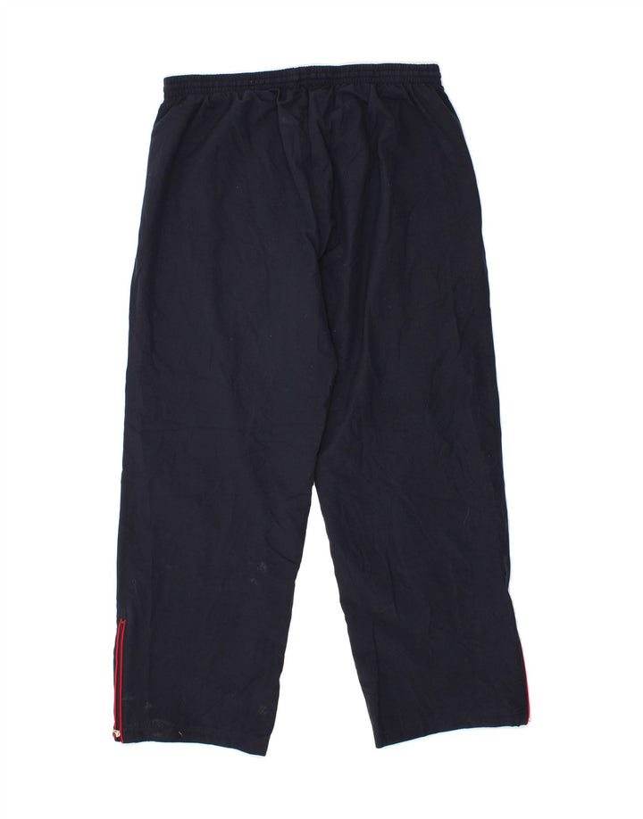 ADIDAS Womens Tracksuit Trousers UK 16 Large Navy Blue Polyester Vintage Adidas and Second-Hand Adidas from Messina Hembry 