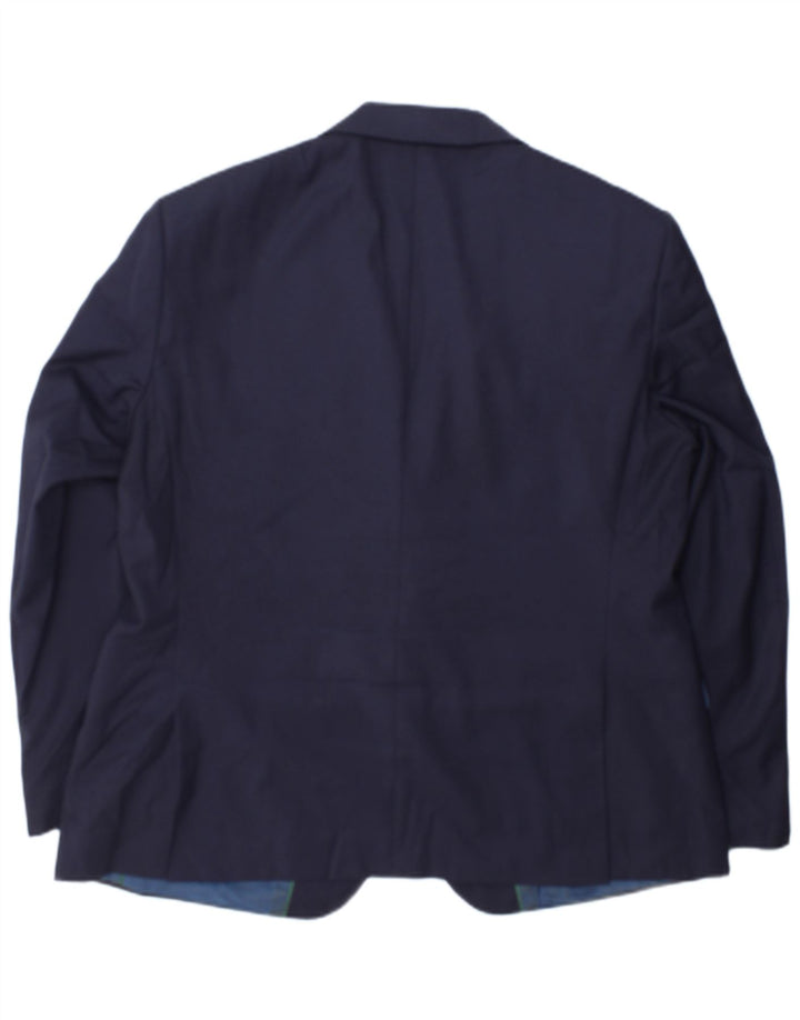 Marks & Spencer Herre 2-knaps Regular Fit Blazer-jakke UK 44 XL Marineblå