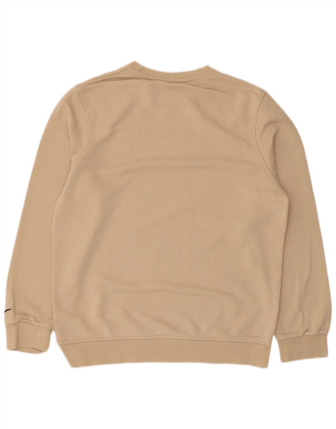 Nike Dame Sweatshirt Jumper UK 20 2XL Beige Bomuld