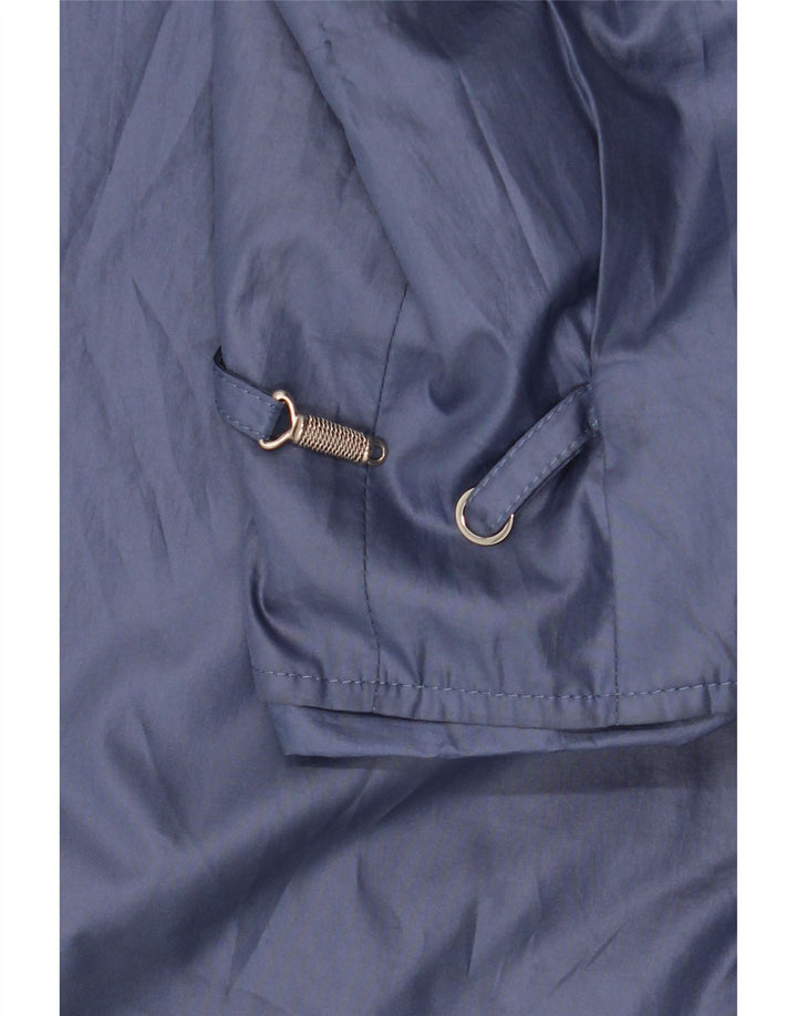 Claude Havrey Dame Oversized Overfrakke EU 41 Medium Blue Polyester