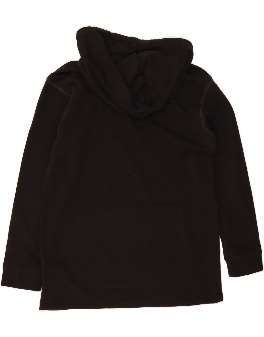 PUMA Mens Graphic Hoodie Jumper Small Black Vintage Puma and Second-Hand Puma from Messina Hembry 