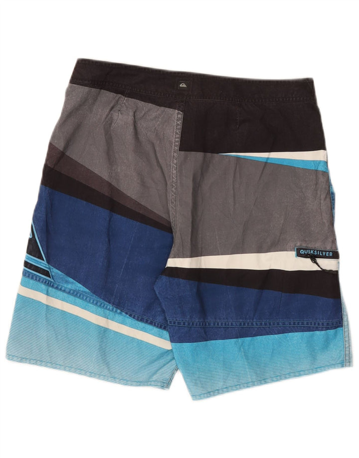 Quiksilver Grafiske svømmeshorts til mænd Medium Flerfarvet Colourblock