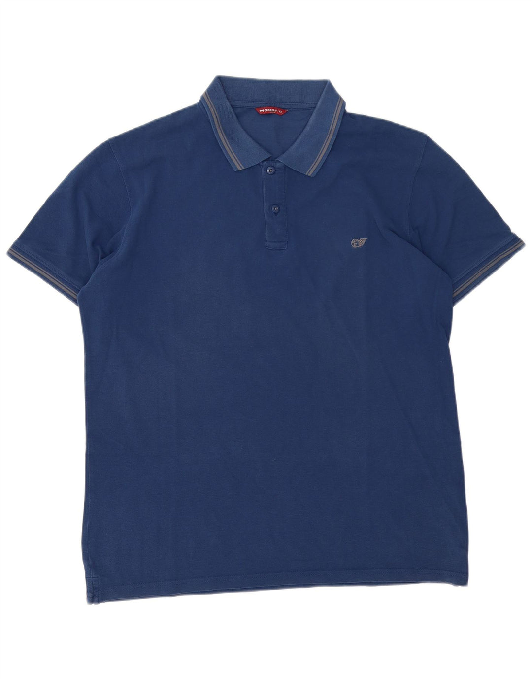 Carrera herre poloshirt 2XL blå bomuld