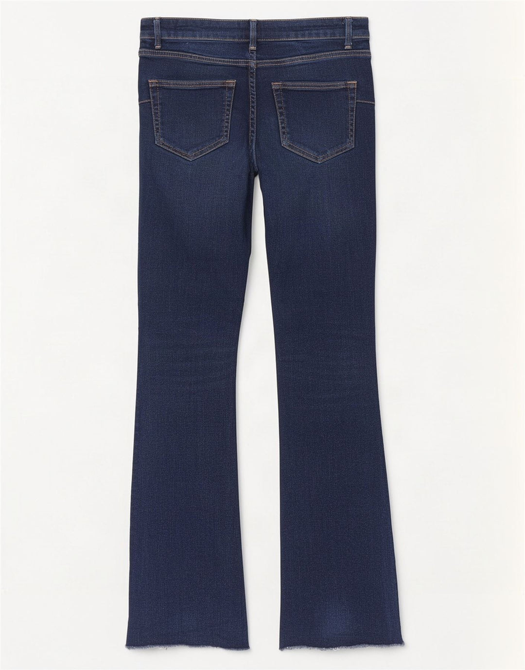 Zara Dame Flared Jeans EU 38 Small W28 L33 Navy Blue