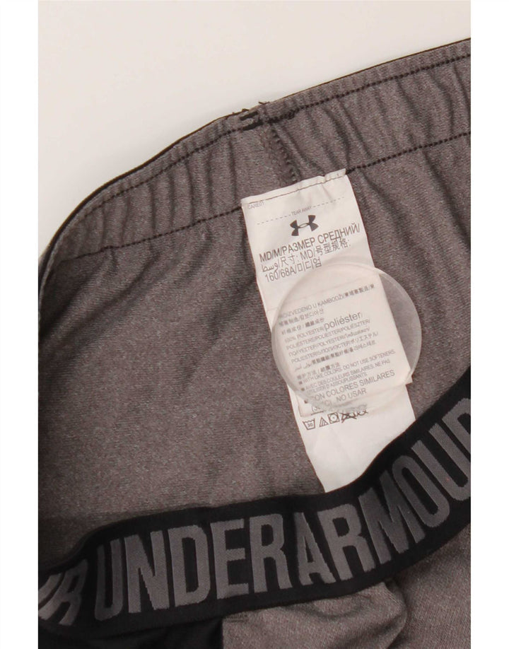 Under Armour Grafiske sportsshorts til kvinder UK 14 Medium Grey Colourblock
