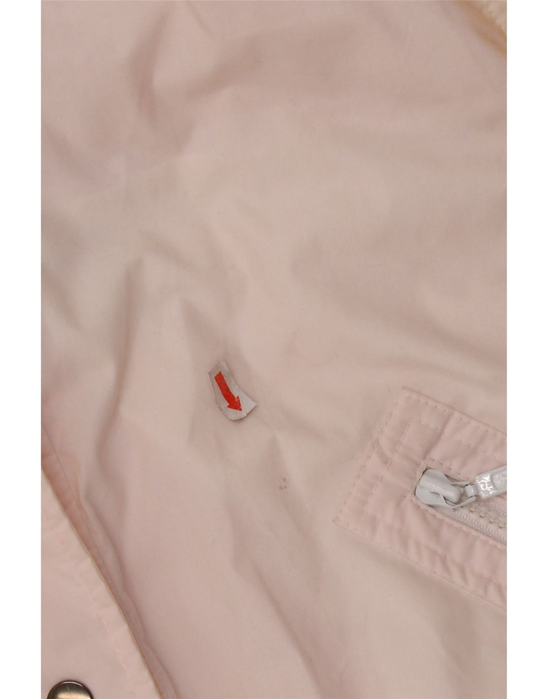 Rodeo Dame Oversized Polstret Jakke US 12 Large Pink Colourblock Polyester