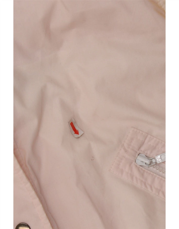 Rodeo Dame Oversized Polstret Jakke US 12 Large Pink Colourblock Polyester