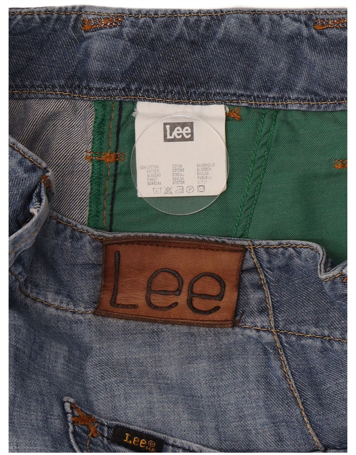 Lee Dame Key West Capri Jeans W29 L21 Blå Bomuld