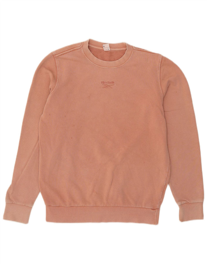 Reebok Sweatshirt til mænd, lille pink bomuld