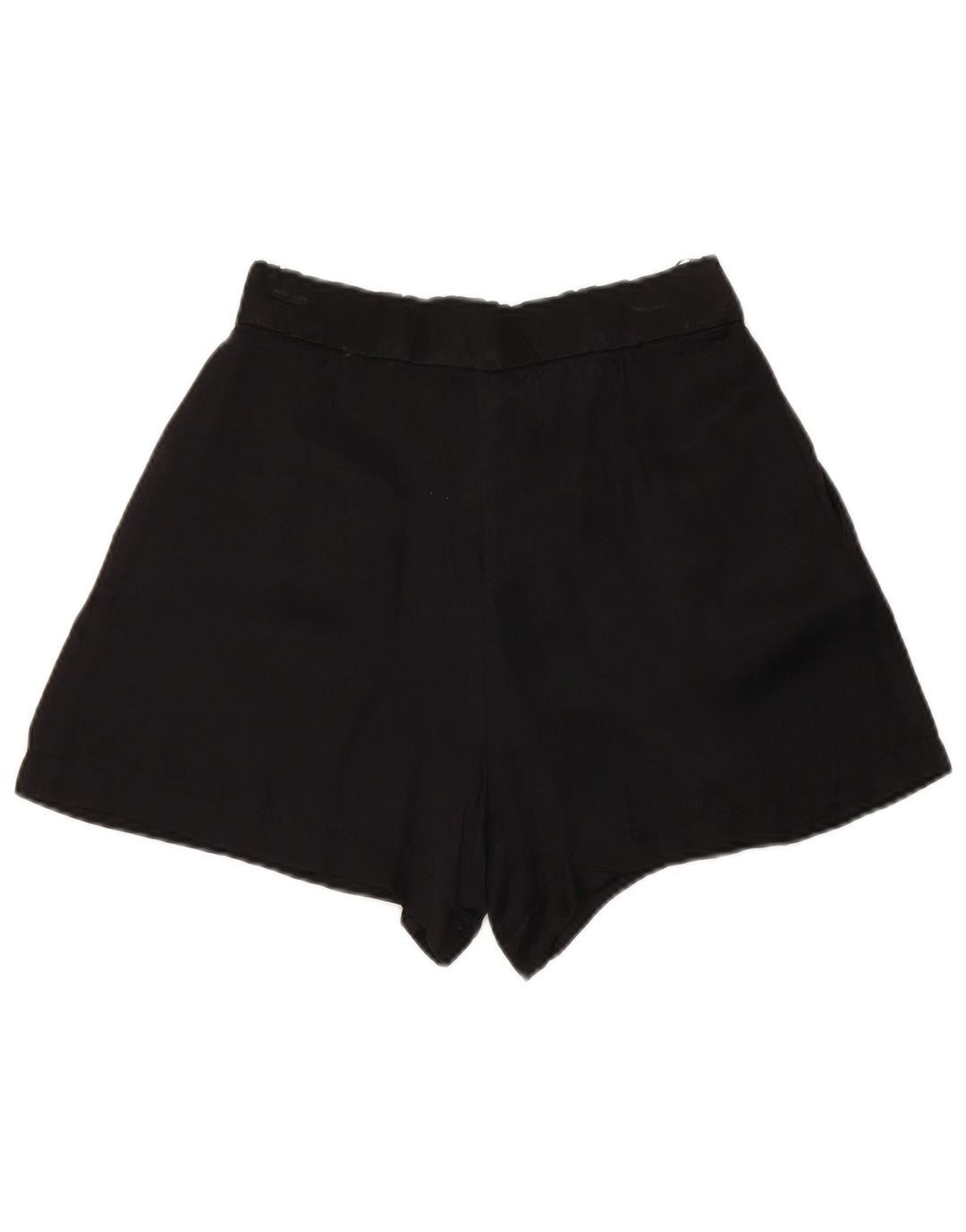 ZARA Pegged Chino Shorts til kvinder XS W24 Sort Modal