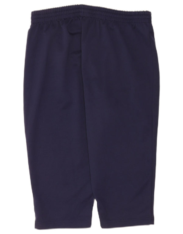 Kappa Herre Bermuda Sport Shorts Large Navy Blue Polyester