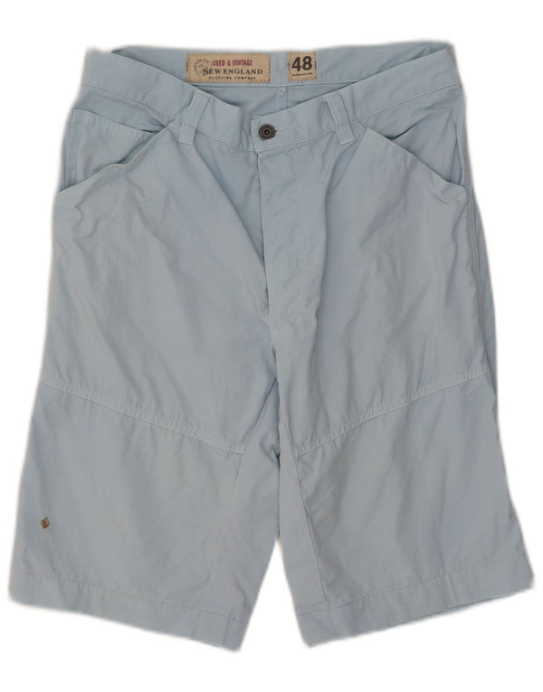 Vintage Chino Shorts til mænd IT 48 Medium W30 Blå