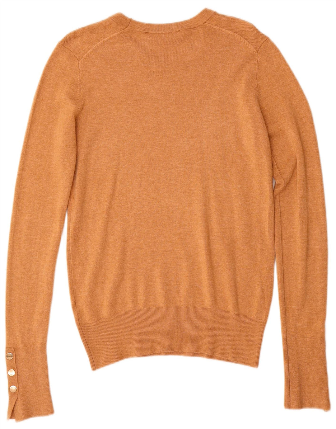 Zara Dame Boat Neck Jumper Sweater UK 12 Medium Beige