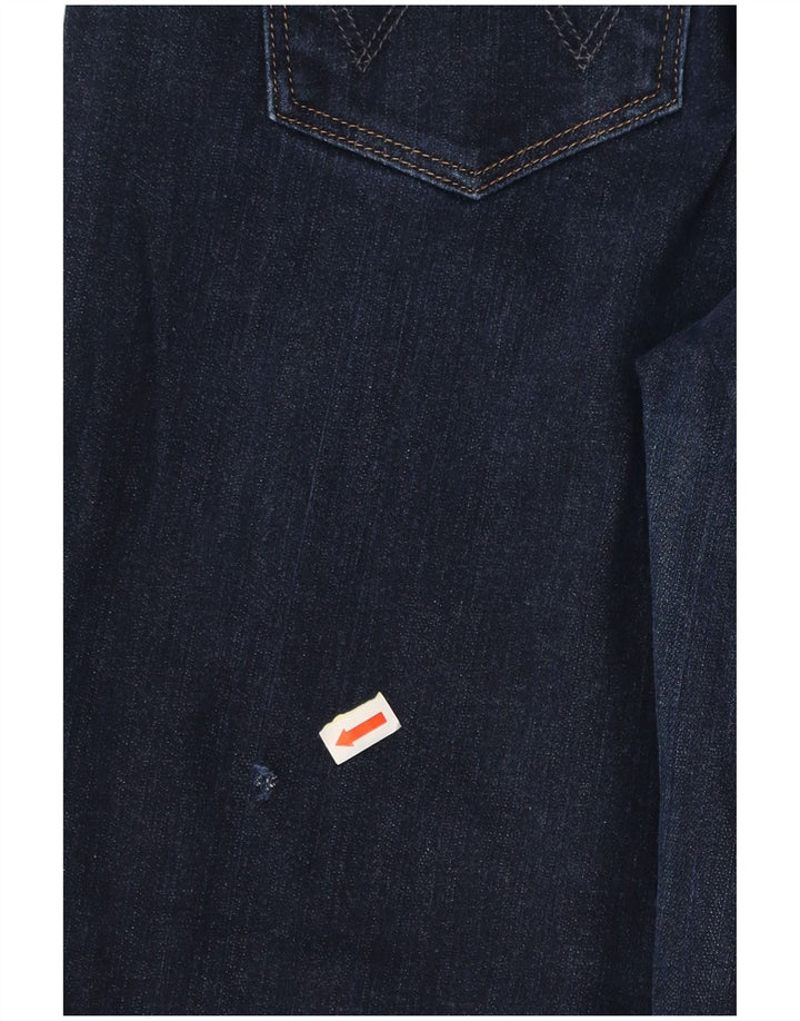 WRANGLER Dame Drew Slim Jeans W28 L27 Marineblå