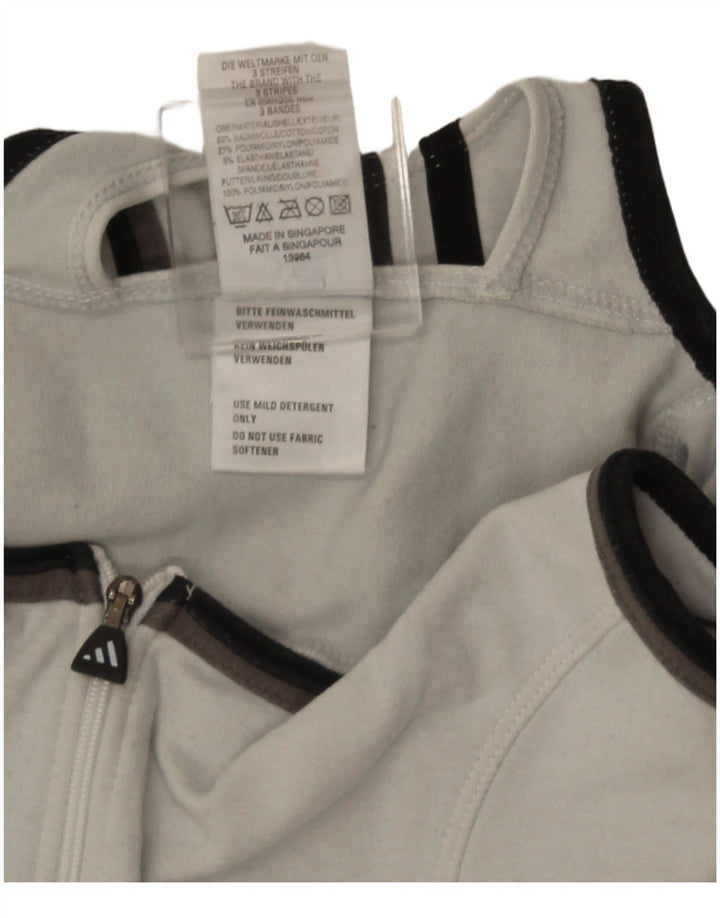 Adidas Dame Playsuit UK 10 Small Black Colourblock Bomuld