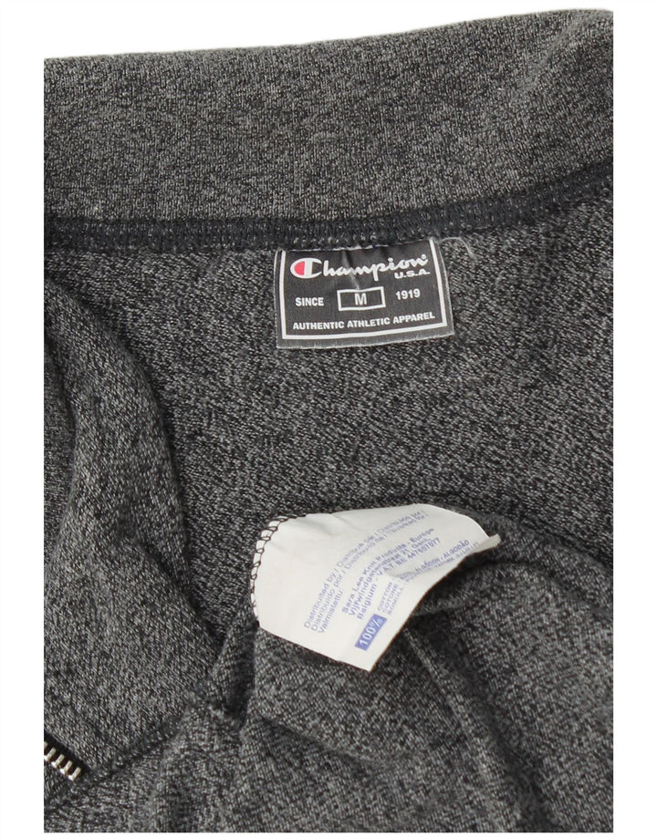 Champion Womens træningsdragt Topjakke UK 14 Medium Grey Flecked Bomuld